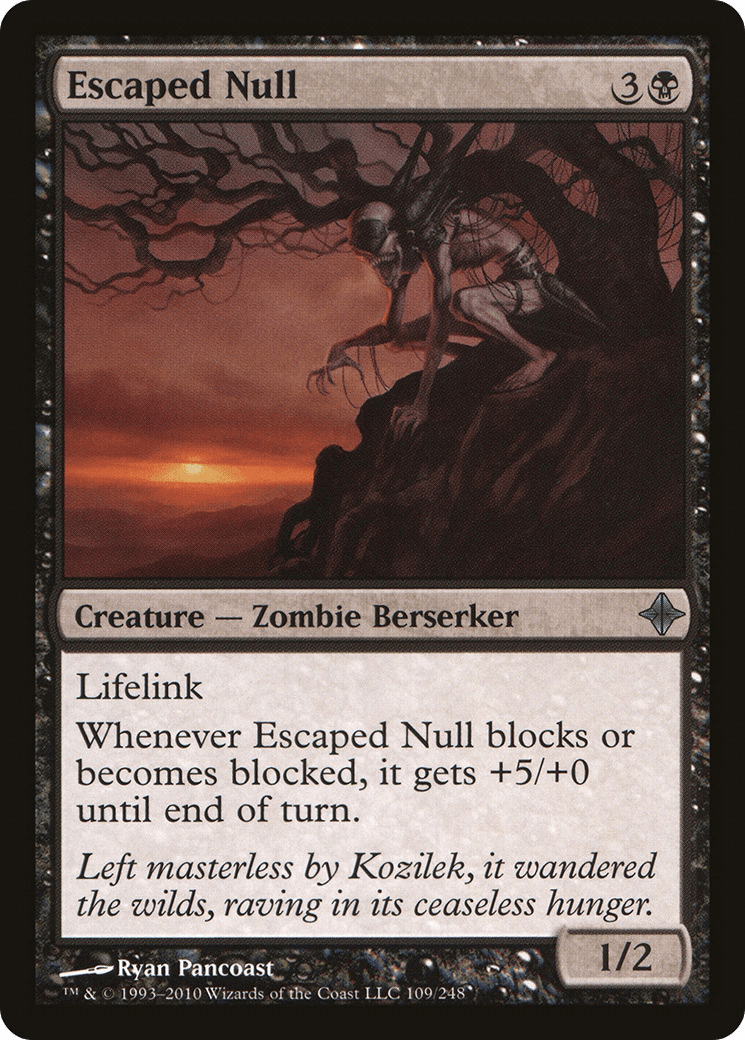 Escaped Null [Rise of the Eldrazi] Foil