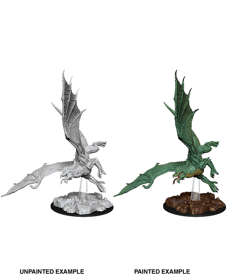 D&D Nolzur's Marvelous Miniatures | Young Green Dragon