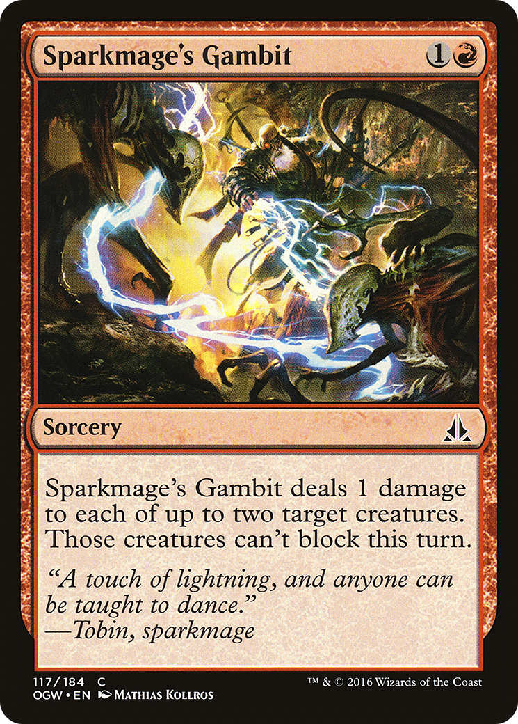 Sparkmage's Gambit [Oath of the Gatewatch] Foil