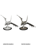 D&D Nolzurs Marvelous Unpainted Miniatures Young White Dragon