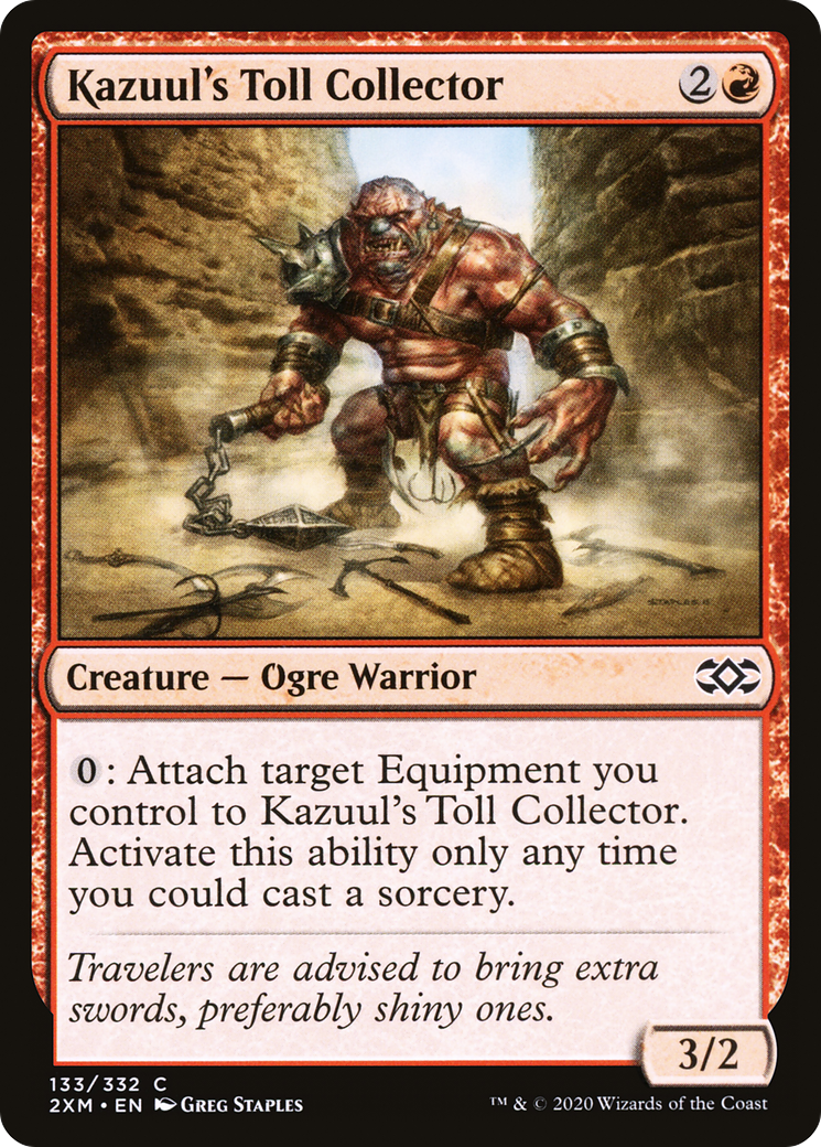 Kazuul's Toll Collector [Double Masters] Foil