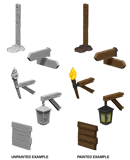 Pathfinder Battles: Deep Cuts Miniatures | Signs & Lights