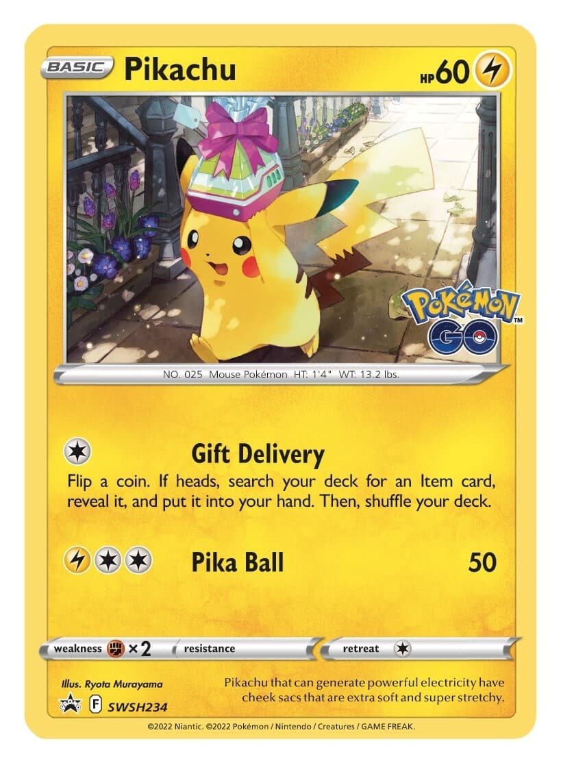 Pikachu SWSH234  - Holofoil SWSH Sword & Shield Promo Cards - Promo