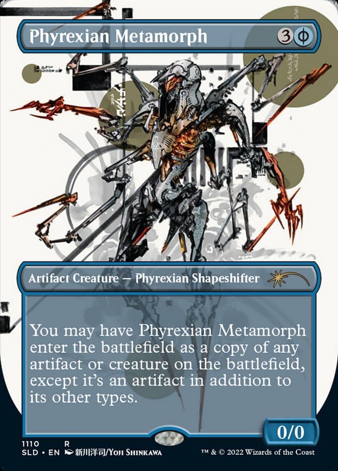 Phyrexian Metamorph (Borderless) [Secret Lair Drop Series] Foil