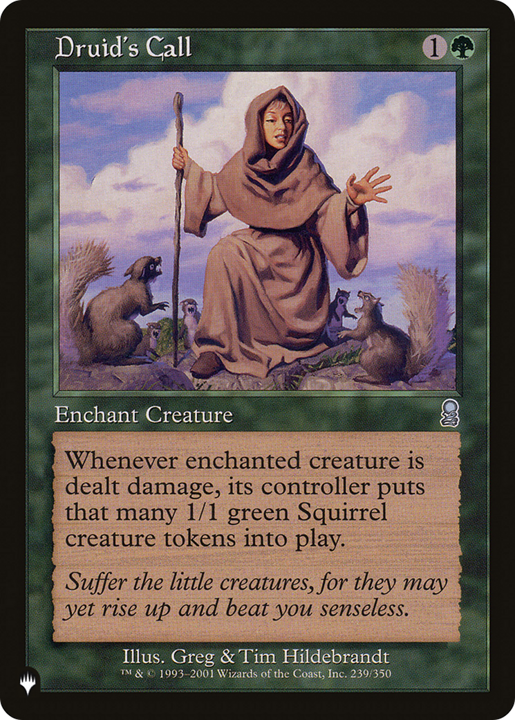 Druid's Call |  (ODY-239) [The List]