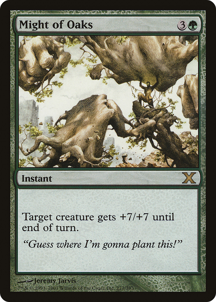 Might of Oaks [Tenth Edition] Foil