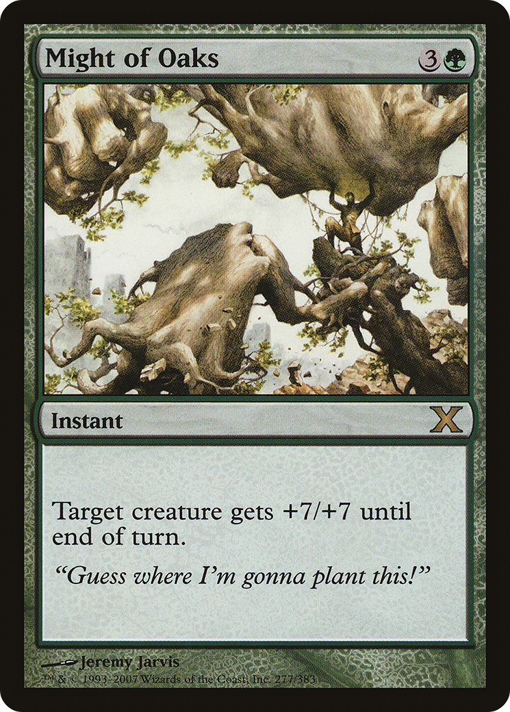 Might of Oaks [Tenth Edition] Foil