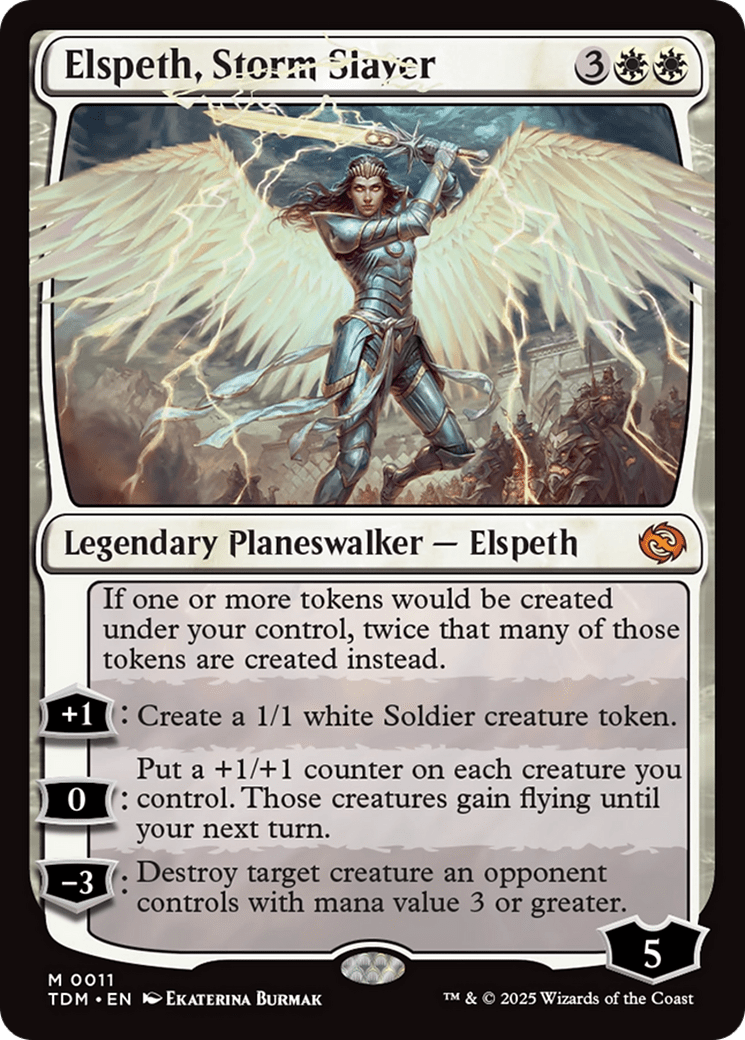 Elspeth, Storm Slayer (011) [Tarkir: Dragonstorm]