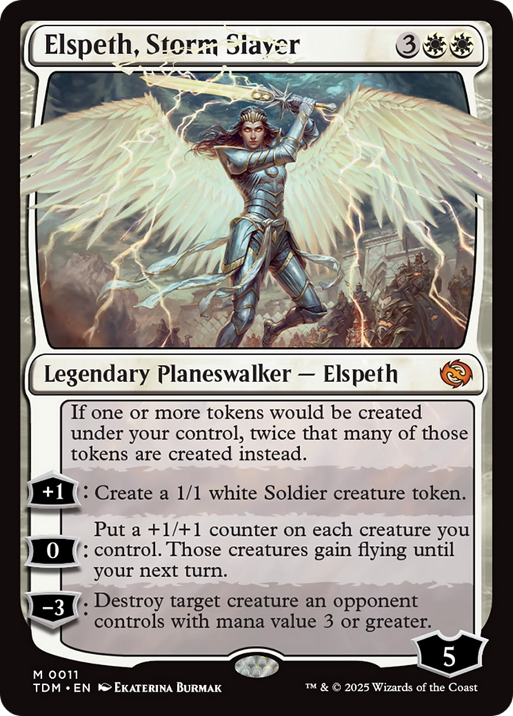 Elspeth, Storm Slayer (011) [Tarkir: Dragonstorm]