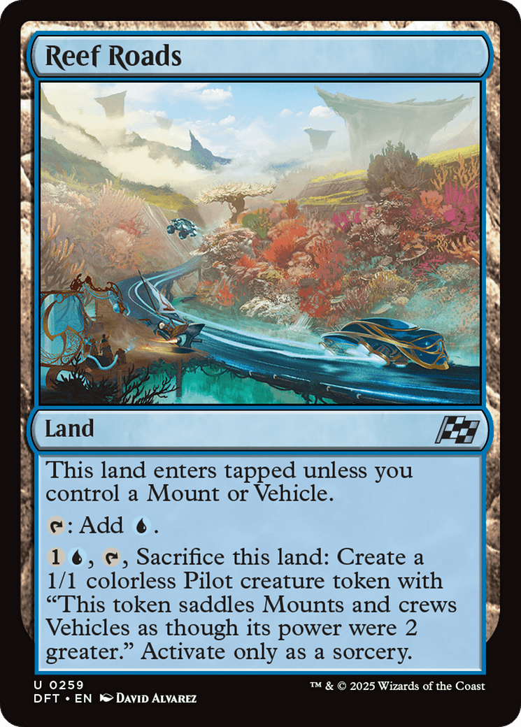 Reef Roads |  Foil (259) [Aetherdrift]