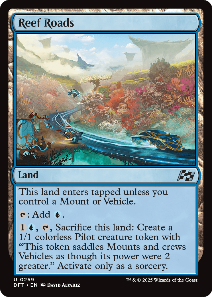 Reef Roads |  Foil (259) [Aetherdrift]