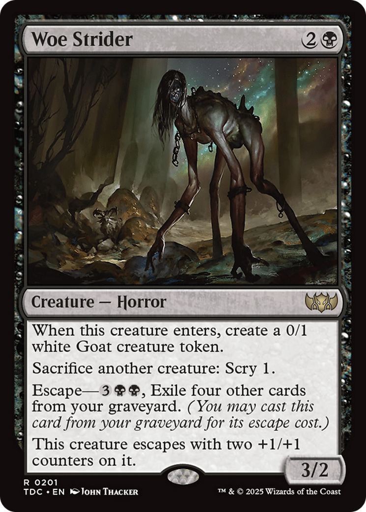 Woe Strider (201) [Commander: Tarkir: Dragonstorm]
