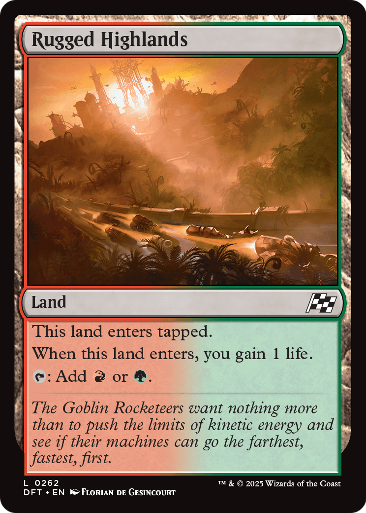 Rugged Highlands |  (262) [Aetherdrift]