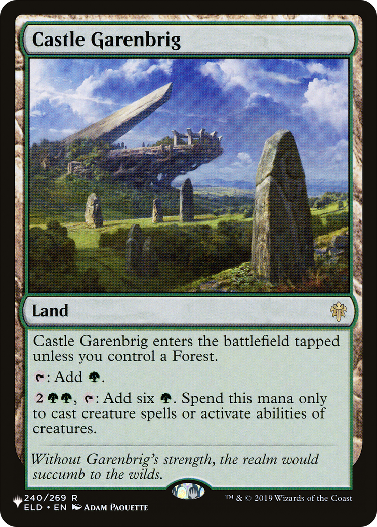 Castle Garenbrig |  (ELD-240) [The List]