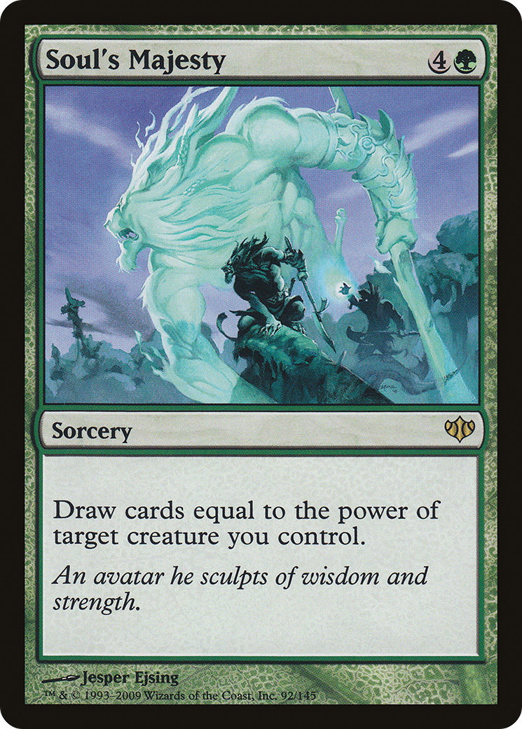 Soul's Majesty [Conflux] Foil