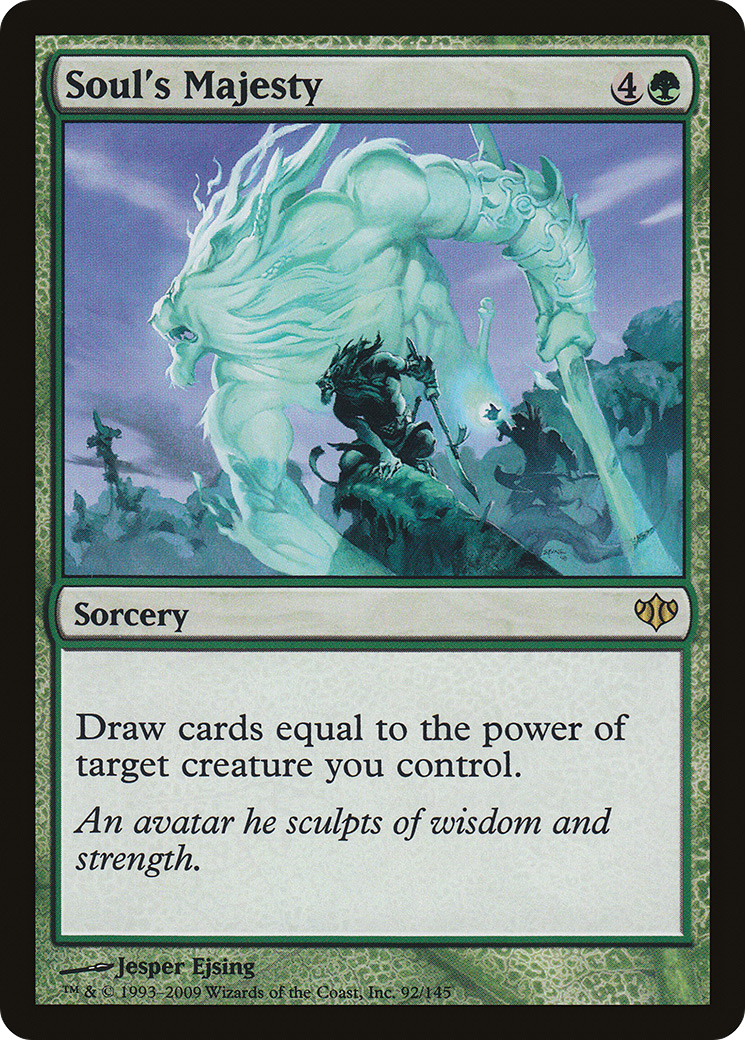 Soul's Majesty [Conflux] Foil