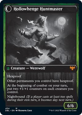 Avabruck Caretaker // Hollowhenge Huntmaster [Innistrad: Double Feature] Foil