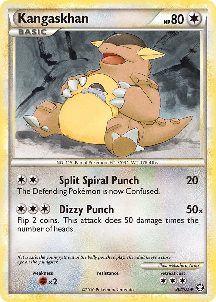 Kangaskhan 36/102 (Triumphant) 