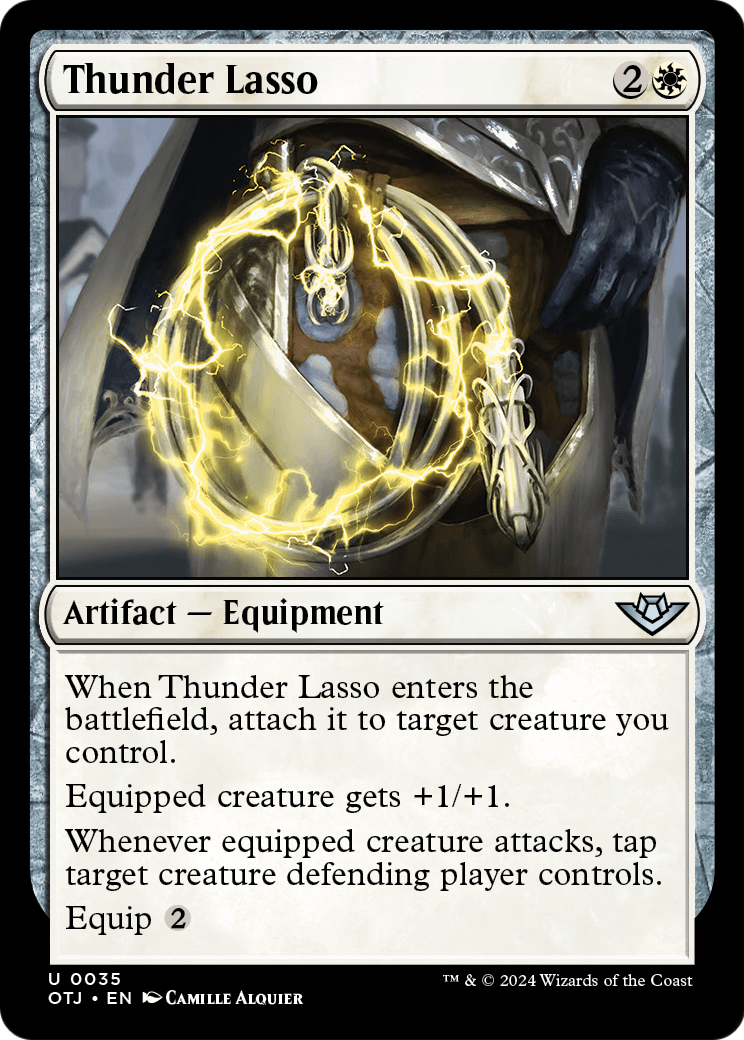 Thunder Lasso [Outlaws of Thunder Junction]