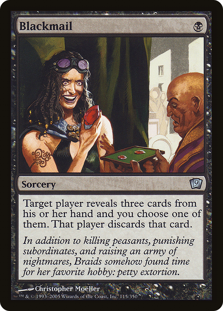 Blackmail [Ninth Edition] Foil