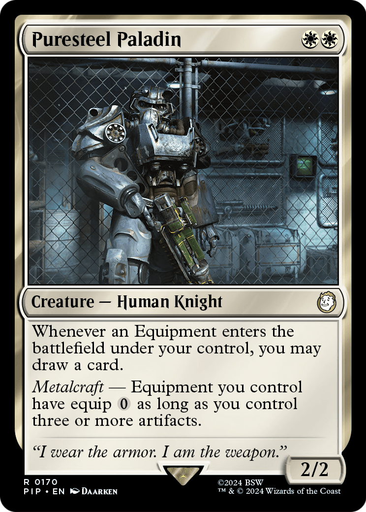 Puresteel Paladin [Fallout] Foil