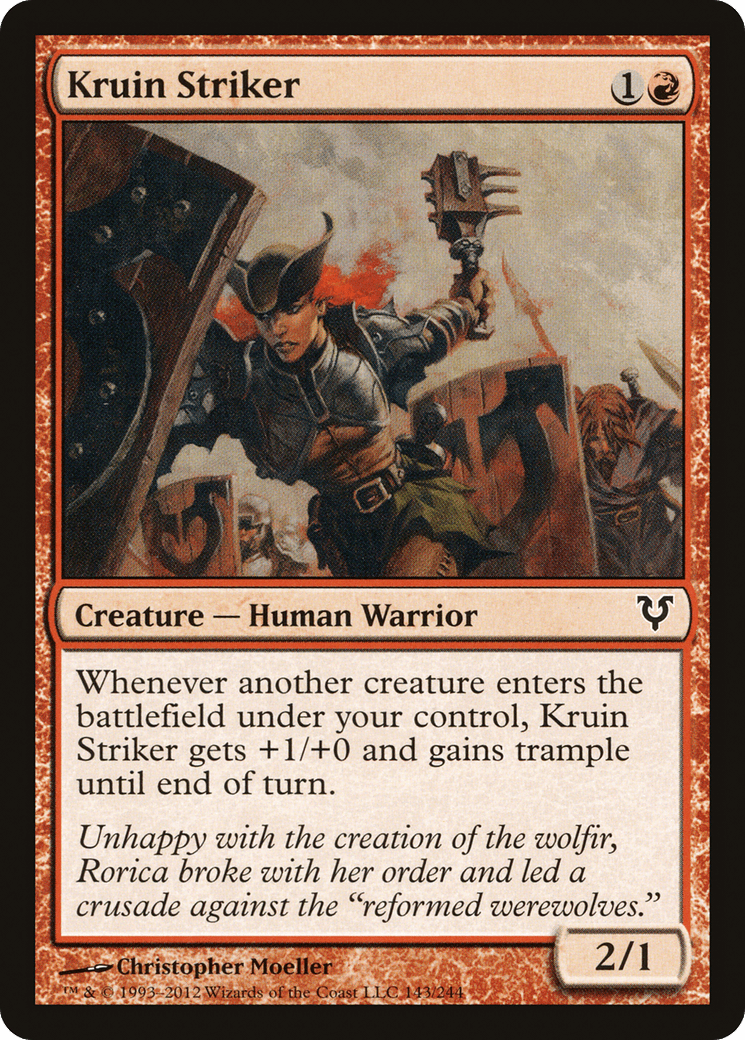Kruin Striker [Avacyn Restored] Foil