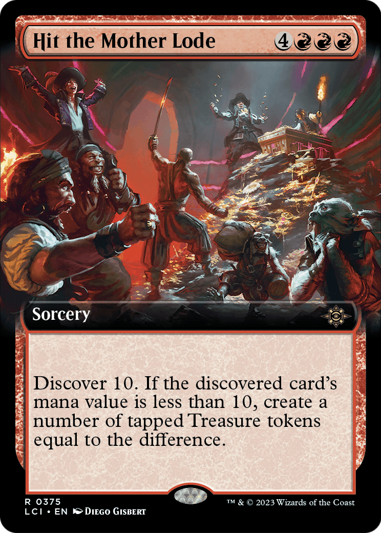 Hit the Mother Lode (Extended Art) [The Lost Caverns of Ixalan]