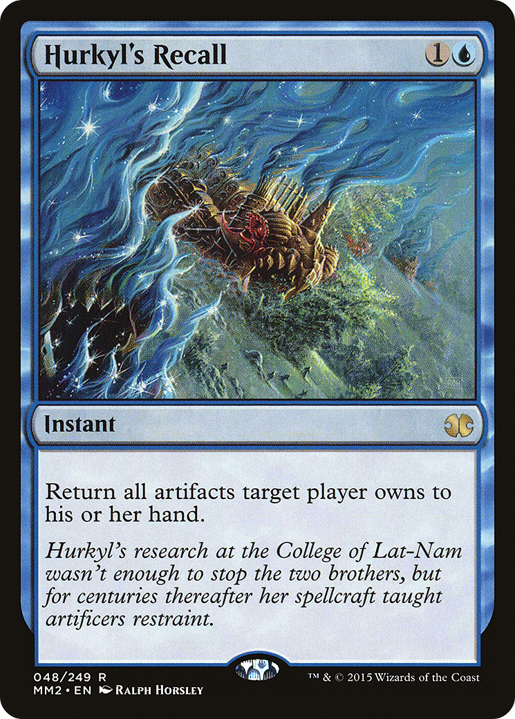 Hurkyl's Recall [Modern Masters 2015] Foil