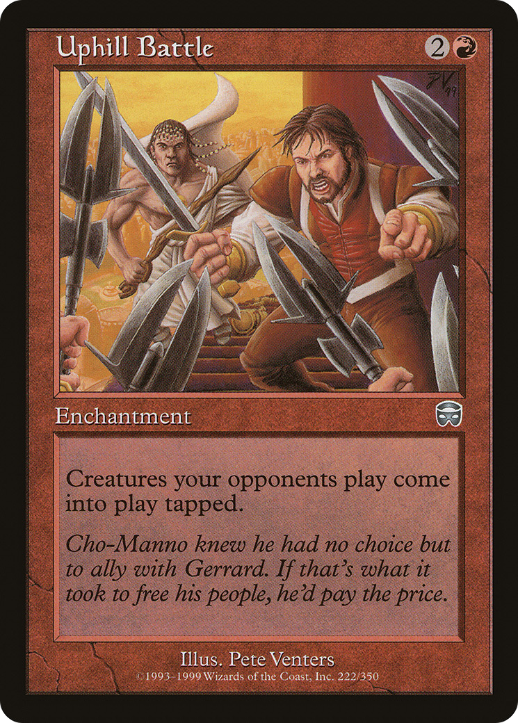 Uphill Battle [Mercadian Masques] Foil