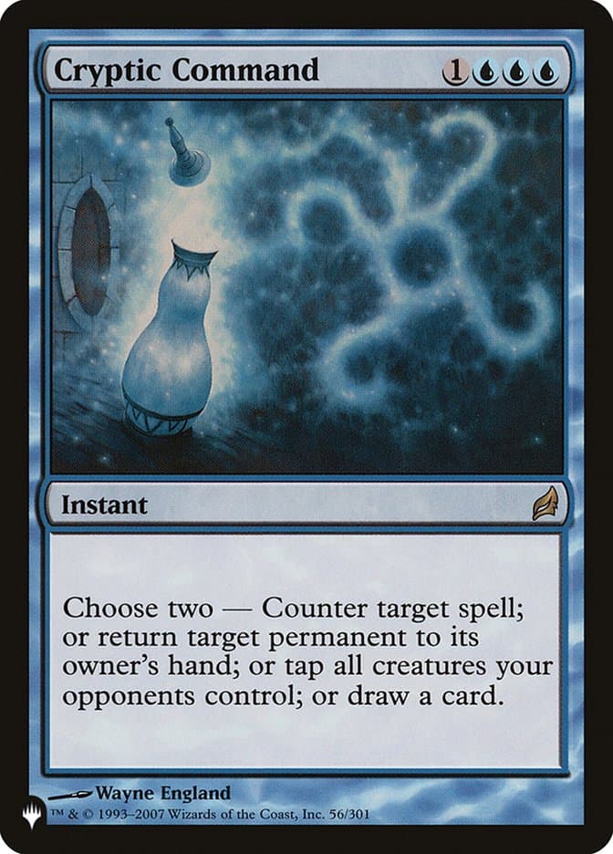 Cryptic Command |  (LRW-56) [The List]