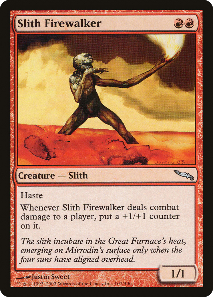 Slith Firewalker [Mirrodin] Foil