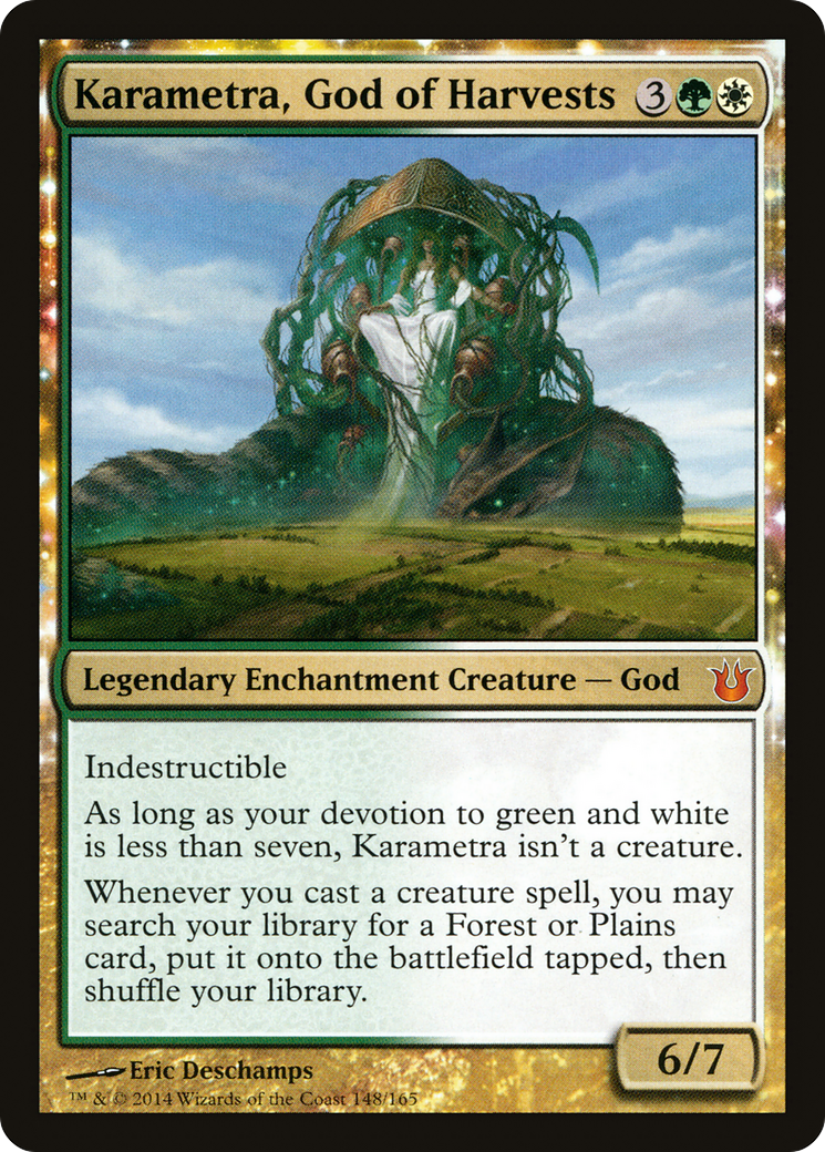 Karametra, God of Harvests [Born of the Gods] Foil