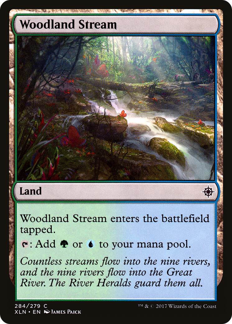 Woodland Stream (284) [Ixalan]  Foil