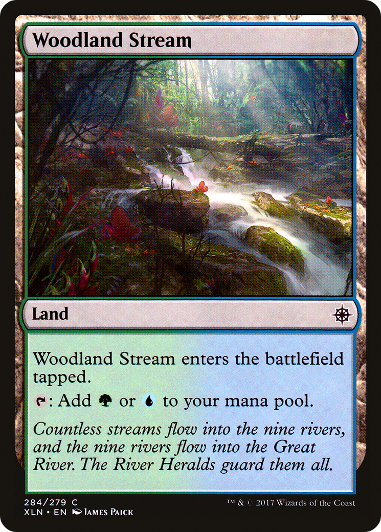 Woodland Stream (284) [Ixalan]  Foil