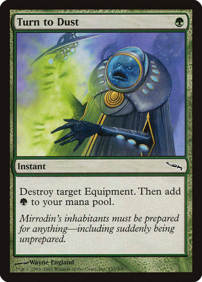 Turn to Dust 137/306 (Mirrodin) 