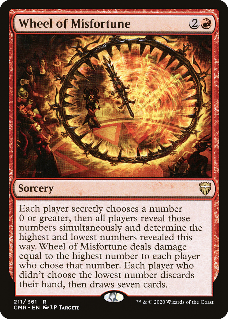 Wheel of Misfortune [Commander Legends] Foil
