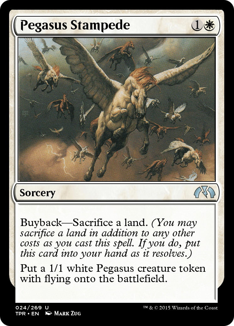 Pegasus Stampede (TPR-024) - Tempest Remastered Foil