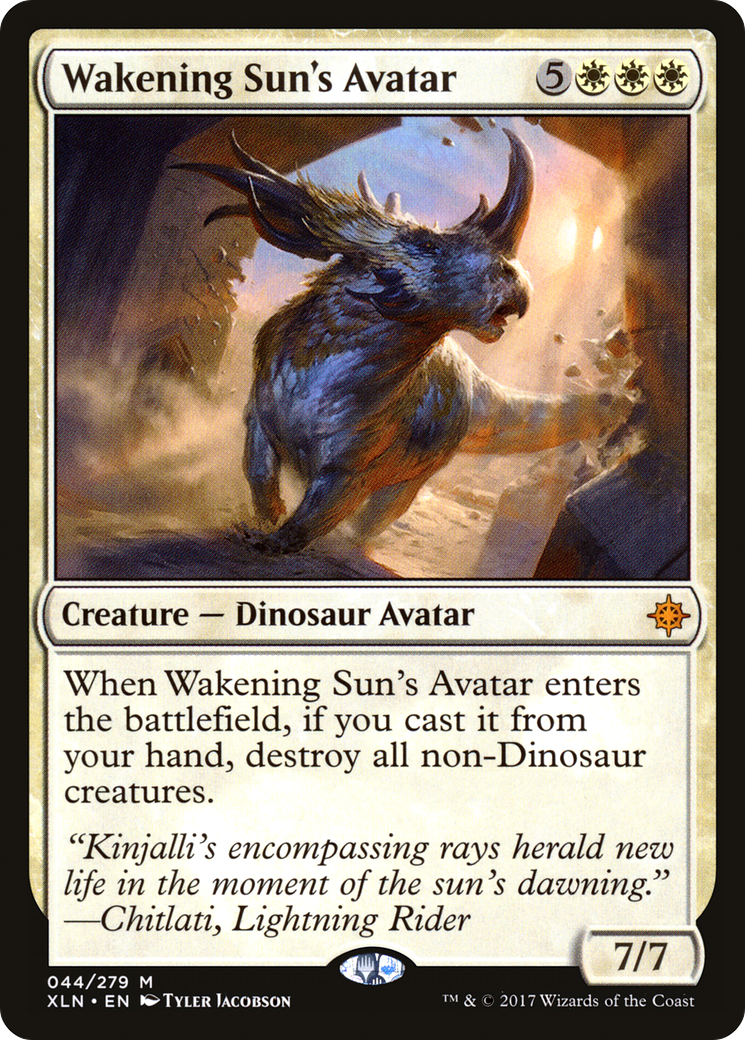 Wakening Sun's Avatar [Ixalan] Foil
