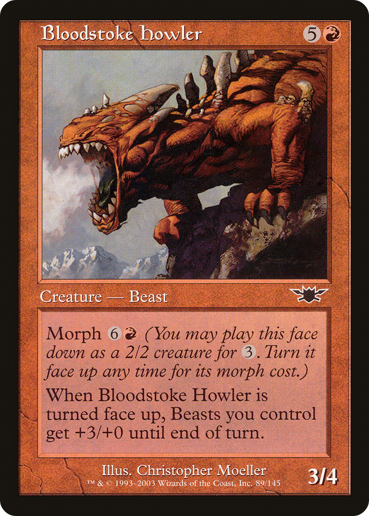 Bloodstoke Howler [Legions] Foil
