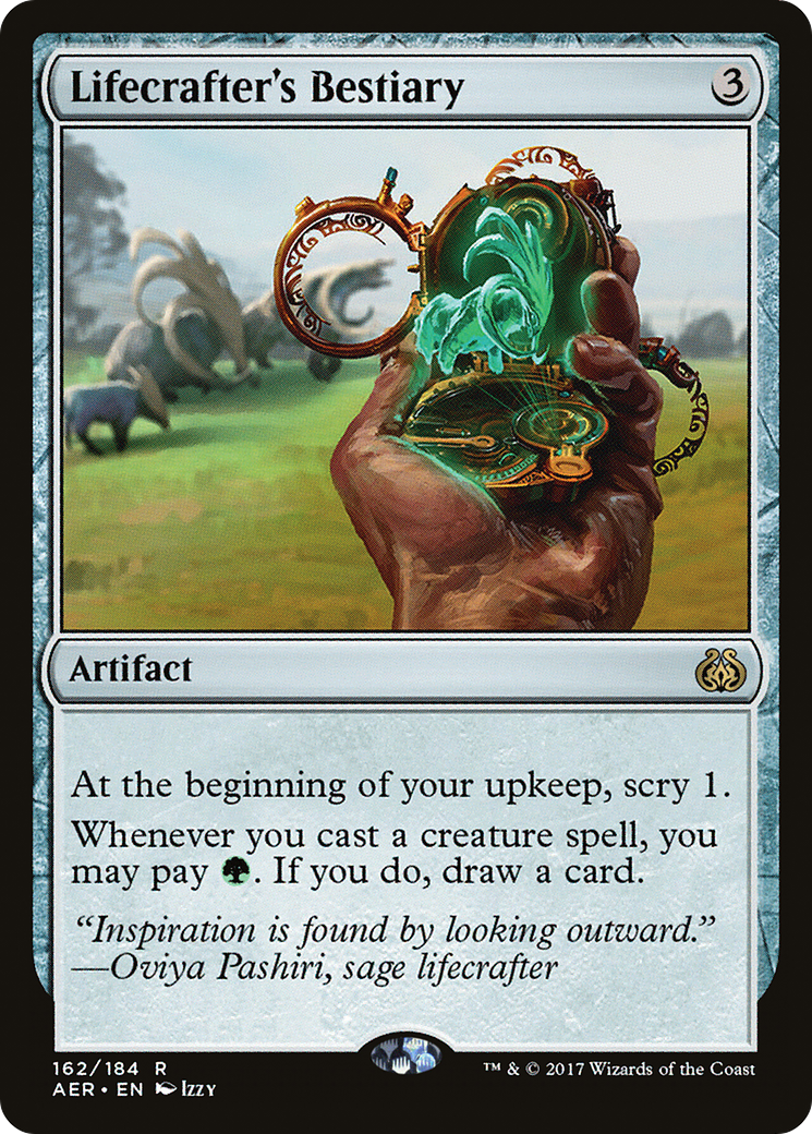 Lifecrafter's Bestiary [Aether Revolt] Foil