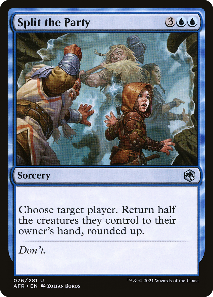 Split the Party [Dungeons & Dragons: Adventures in the Forgotten Realms] Foil