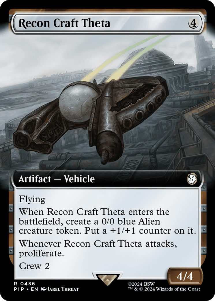 Recon Craft Theta (Extended Art) [Fallout] Foil