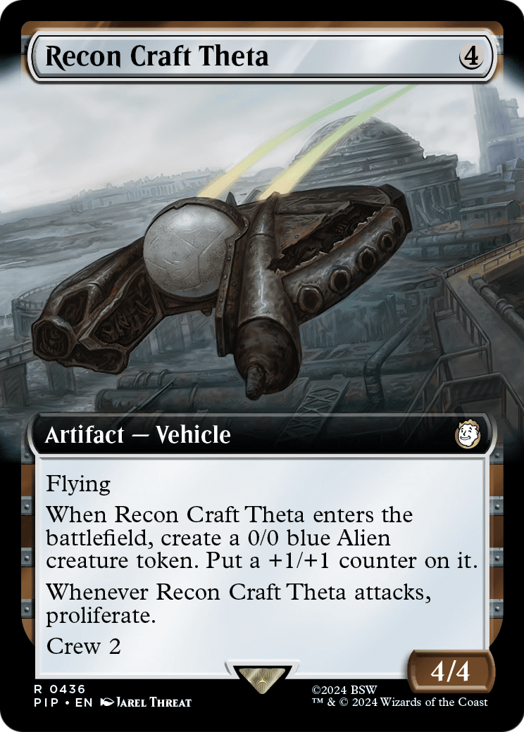 Recon Craft Theta (Extended Art) [Fallout] Foil