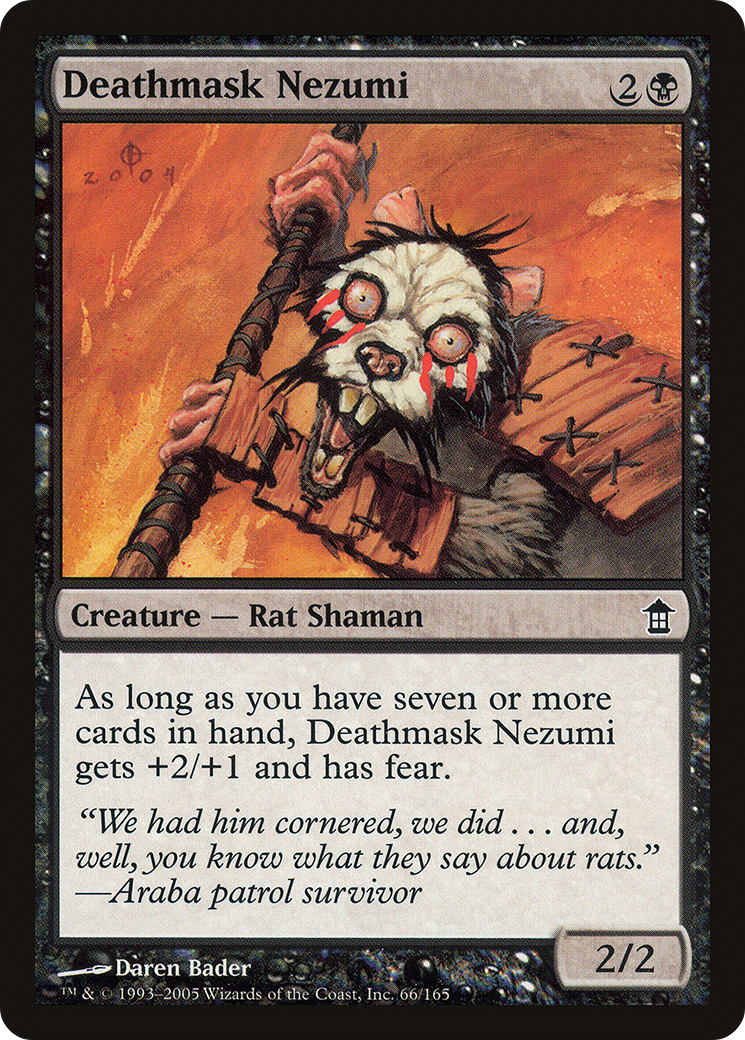 Deathmask Nezumi [Saviors of Kamigawa] Foil