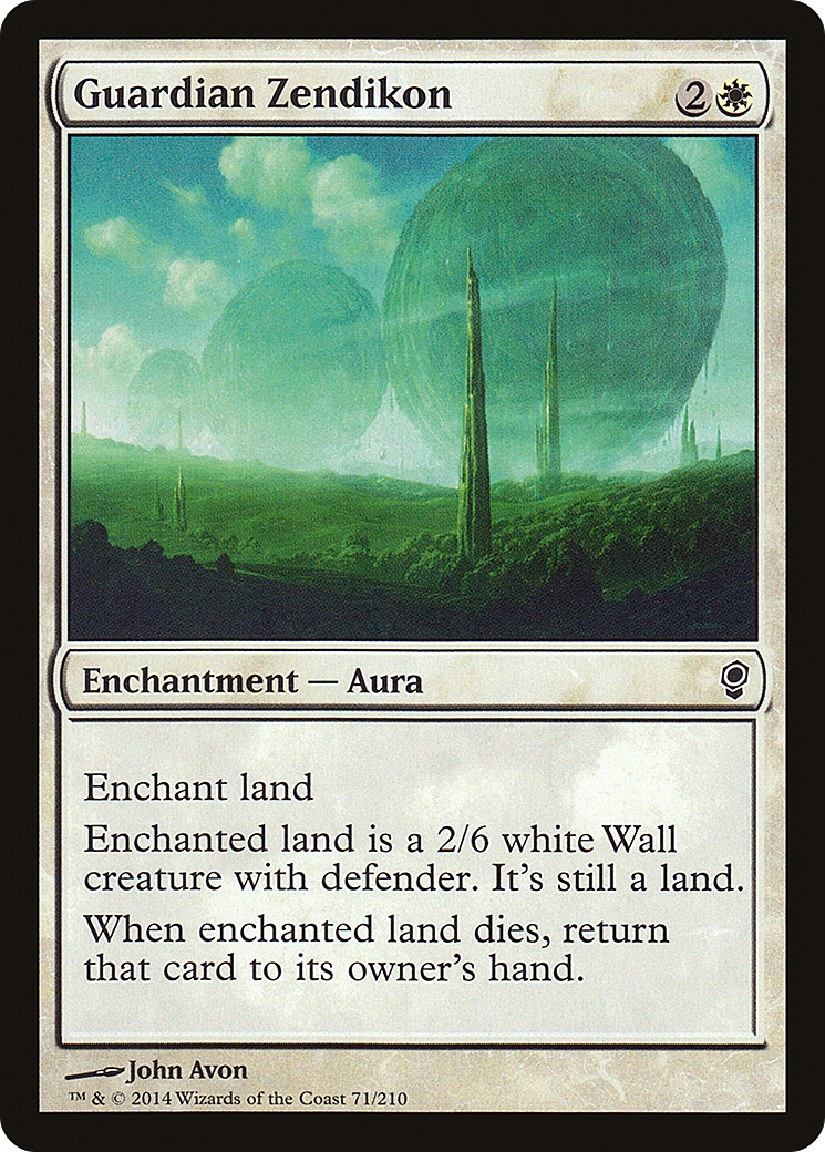 Guardian Zendikon [Conspiracy] Foil