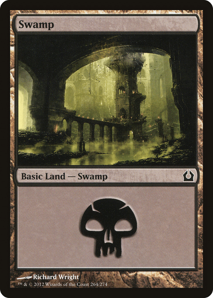 Swamp (264) [Return to Ravnica] Foil