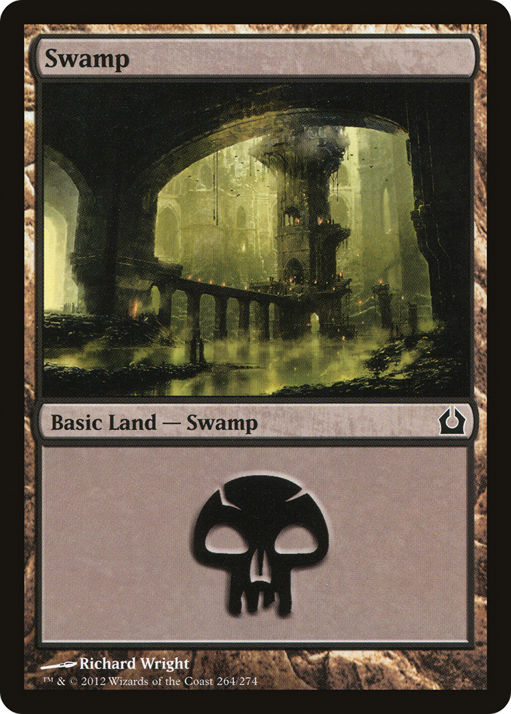 Swamp (264) [Return to Ravnica] Foil