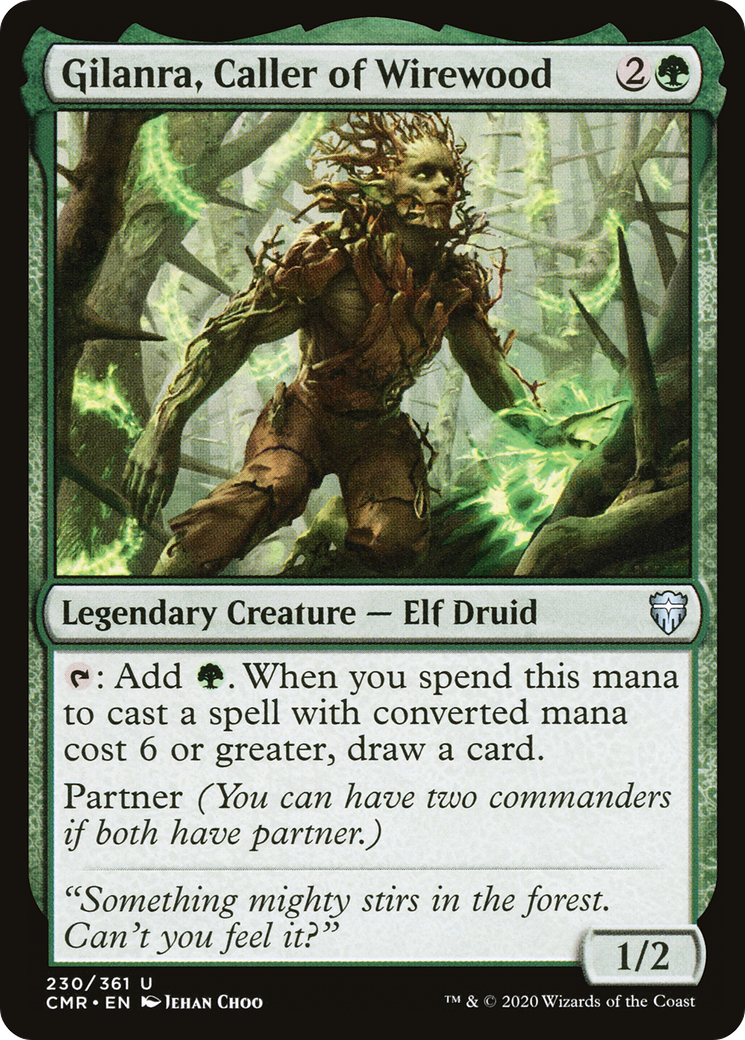 Gilanra, Caller of Wirewood [Commander Legends] Foil