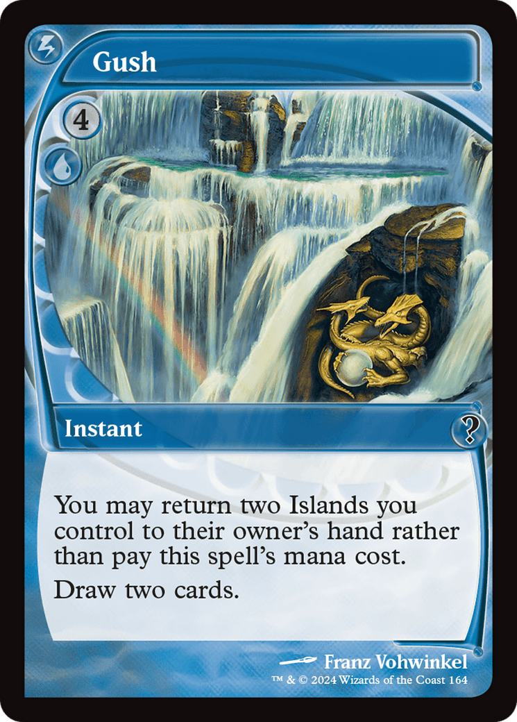 Gush (Future Sight) [Mystery Booster 2] Foil