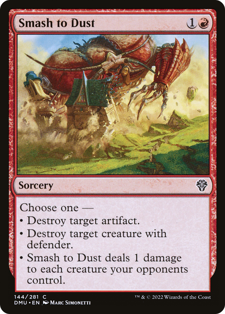 Smash to Dust [Dominaria United] Foil